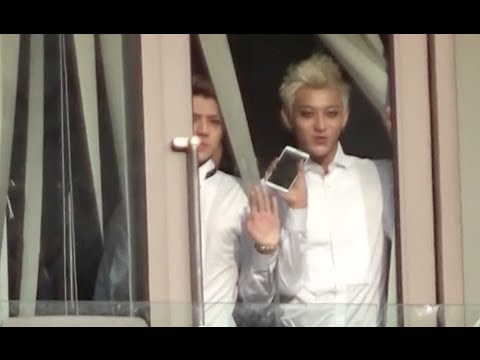 [HD Fancam] 140607 EXO at 2014 Dream Concert Backstage