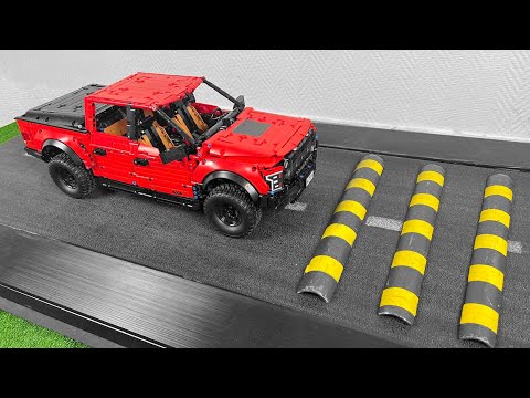 Lego Cars in treadmill – Ford Raptor | Lego Technic