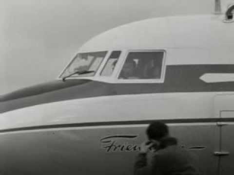 Proefvlucht Fokker F-27 Friendship (1955)