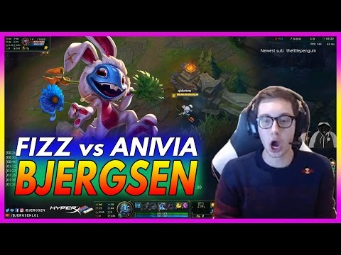 435. Bjergsen Fizz vs Anivia Mid - March 19th, 2017 - Patch 7.5 Season 7