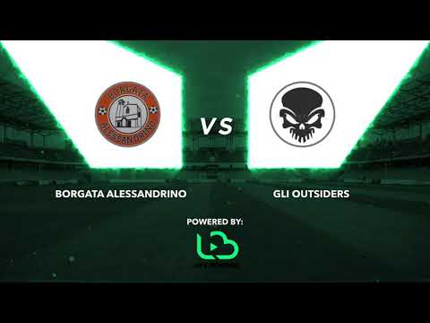 DIVISIONE ROMANA STAGIONE 21/22 : BORGATA ALESSANDRINO - GLI OUTSIDERS