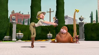 The Penguins of Madagascar - zookeeper Frances