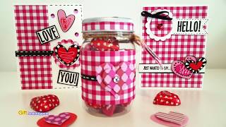 Valentine's Gift Idea | Dollar Tree Mason Jar