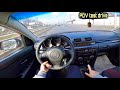 2006 Mazda 3 1 6 MT 105HP POV Test Drive
