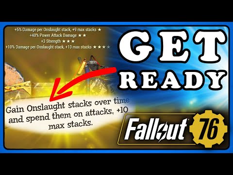 Fallout 76 PTS: Onslaught & Reversed Onslaught - Full Guide - Prepare for a Change.
