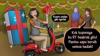 Download lagu Fomo sepeda listrik, Bu RT Korupsi Hadiah Agustusan | Kartun Animasi Drama mp3