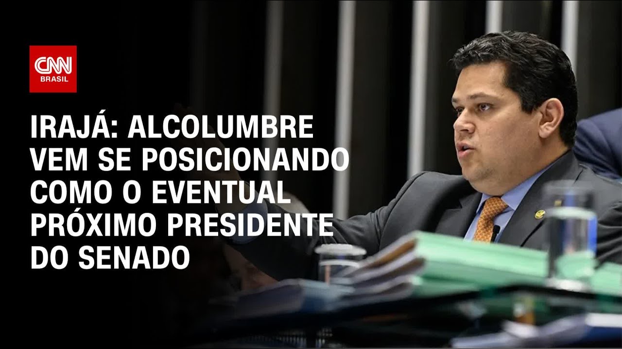 Irajá: Alcolumbre vem se posicionando como o eventual próximo presidente do Senado | CNN ARENA