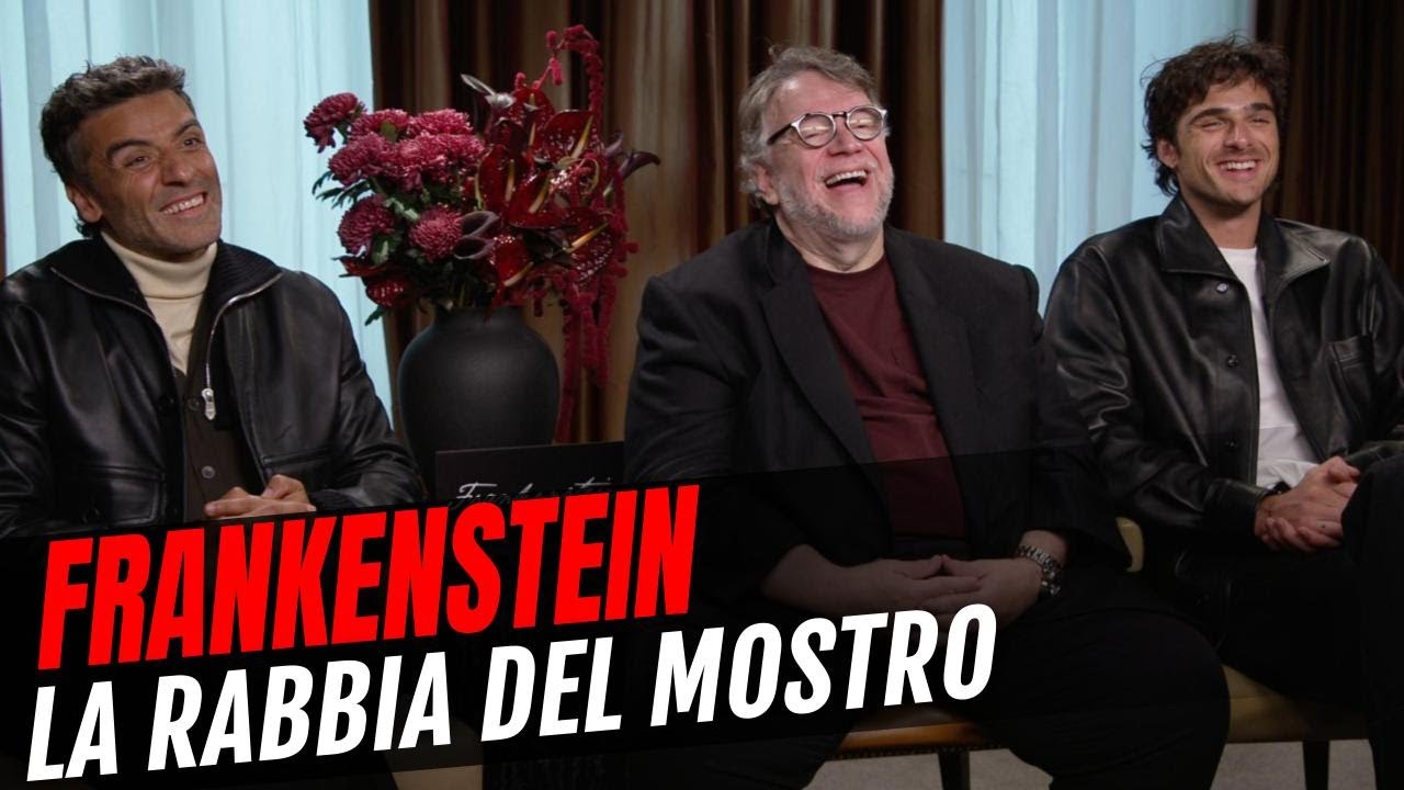 Guillermo del Toro, Isaac & Elordi: "Il nostro MOSTRO è Rabbia e Dolore". FRANKENSTEIN | Intervista