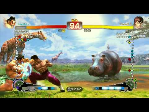 SSF4 AE: Akimo (Honda) vs ET1120 (FeiLong) - Ranked Match (720p HD)