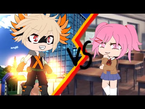 Bakugo VS Natsuki rap battle||Gcmv||audio not mine