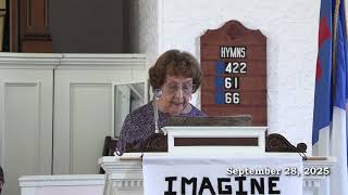 Sunderland Congregational Church   -   September 28, 2025