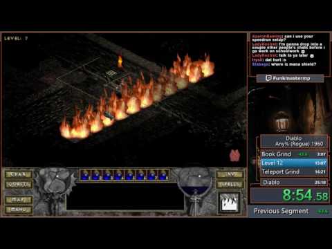 Diablo Any%: Rogue, WR! 20:49.33
