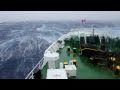 Travel : Trip 100 : Antarctic Expedition - Drake Passage Storm {Huge wave hits ship at 1 min 5 secs}