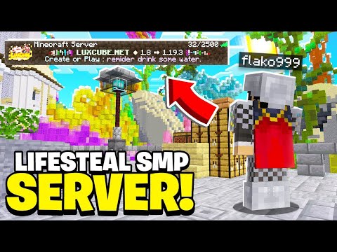 Incredible Minecraft 1.19 LifeSteal SMP Server -> Join NOW!