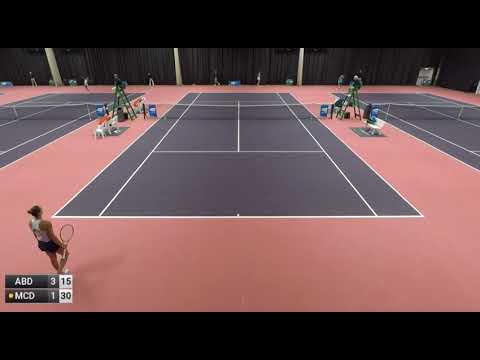 Ella McDonald [Q] - Nigina Abduraimova [1] (W25 Loughborough 2022 R32)