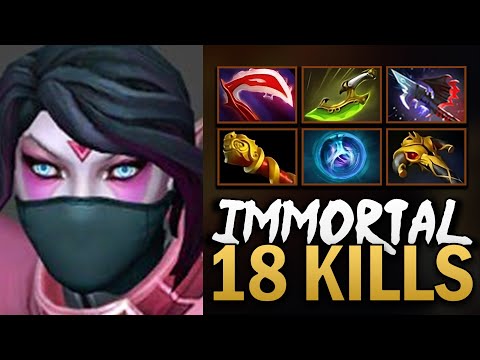 Templar Assassin Gameplay with Linkens and Swift Blink - Yatoro Dota Style