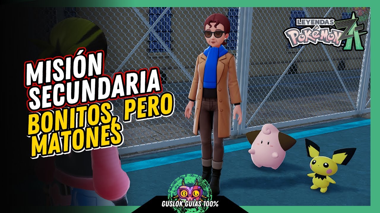 MISIÓN SECUNDARIA 111: BONITOS, PERO MATONES | GUÍA 100% | 💯Leyendas Pokemon: Z-A🏆 MISIÓN SECUNDARIA 111: BONITOS, PERO MATONES | GUÍA 100% | 💯Leyendas Pokemon: Z-A🏆