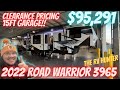 2022 Road Warrior 3965 Toy Hauler With 15 Garage Best Deal