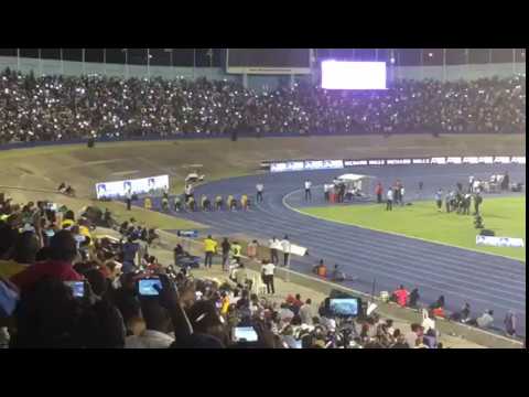 Usain Bolt -.One last race in Kingston Jamaica June 10, 2017.