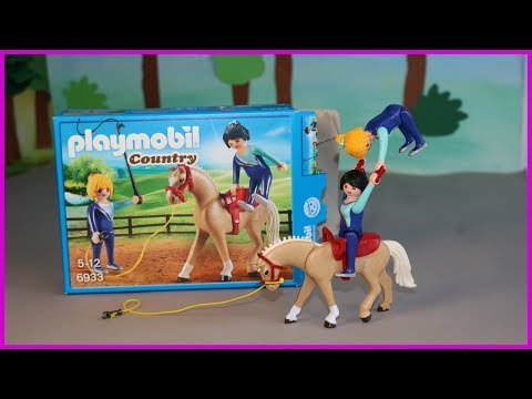 Playmobil 6933 Voltigier Set - Playmobil Country  - Unboxing - Aufbau -Demo