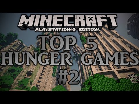Minecraft PS3: Top 5 Hunger Games Maps! #2 (PS3,PS4,Vita)