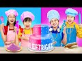 Left Or Right Baby Doll Friends Make Cake Challenge Funny Stories About Baby Doll Family