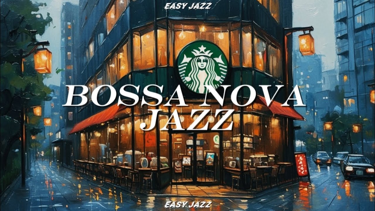 Cosy Coffee Shop Space☕ | Smooth Bossa Nova Jazz - Chill Out Music for Relaxing & Working