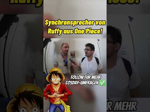 Synchronsprecher von Ruffy (One Piece) im Interview