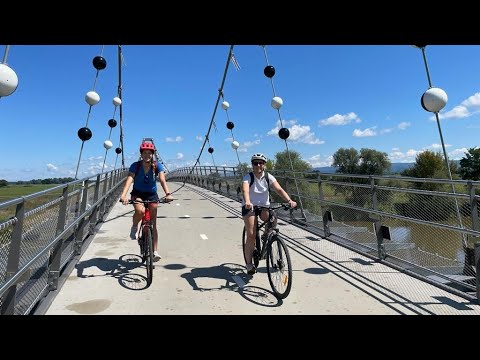 Tip na cyklovýlet: Popri Morave medzi dvomi mostami. Cyklomost slobody - Vysomarch (okruh 22 km)
