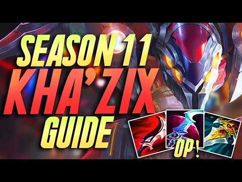 Season 11 CHALLENGER Kha'Zix Guide - Best Kha'Zix Items Build UNDER 3 MINUTES - League of Legends
