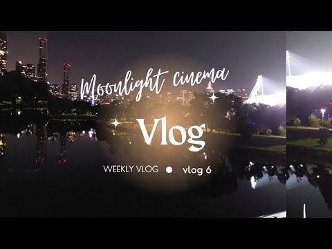 Moonlight Cinema vlog: Outdoor movie night at the Royal Botanic Gardens Melbourne