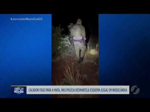 Batalhão Ambiental da PM combate caça ilegal em Niquelândia