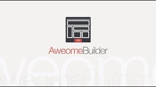 preview picture of video 'Codecanyon | Awesome Builder Quick Tour'