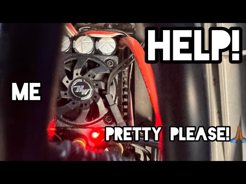 Red Blinking Light Of Death! Hobbywing Max6 G2 ESC 1200kv G2 motor. XMAXX #rc
