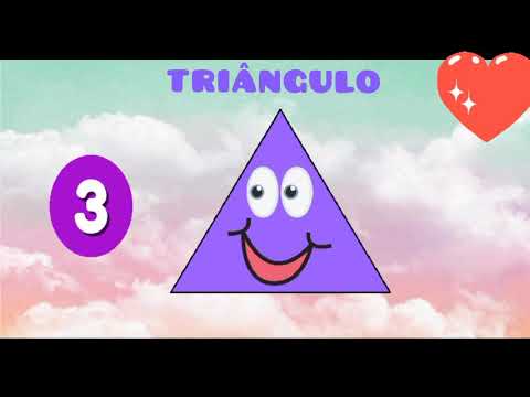 Aprendendo sobre o TRIÂNGULO / FORMAS GEOMÉTRICAS / EDUCAÇÃO INFANTIL / VIDEOAULA ANIMADA