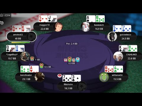 MicroMillions 12: $22 NLHE willianortiz | maggon10 | *LegolÁssz* - Final Table Replay