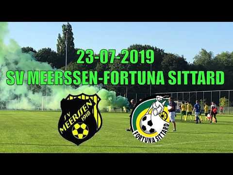Impressie van SV Meerssen-Fortuna Sittard (oefenwedstrijd) van dinsdag 23-07-2019