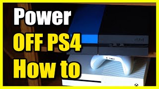 How to POWER OFF or Enter Rest Mode PS4 without Controller (Fast Tutorial)