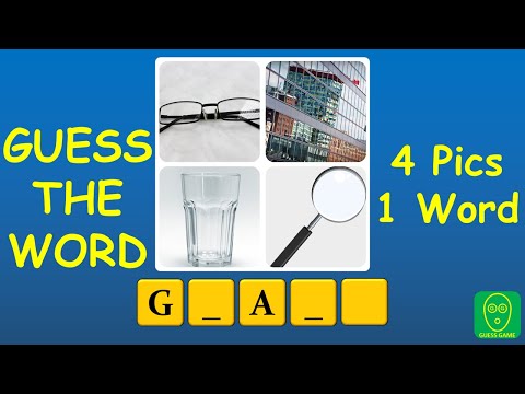 4 Pics 1 Word Puzzle - Part 1: Guess the Word in this 4Pics1Word Challenge - YouTube