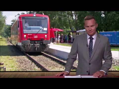SWR Aktuell zur Räuberbahn, 25.7.2019 (Reaktivierung einer Nebenbahn in Baden-Württemberg)