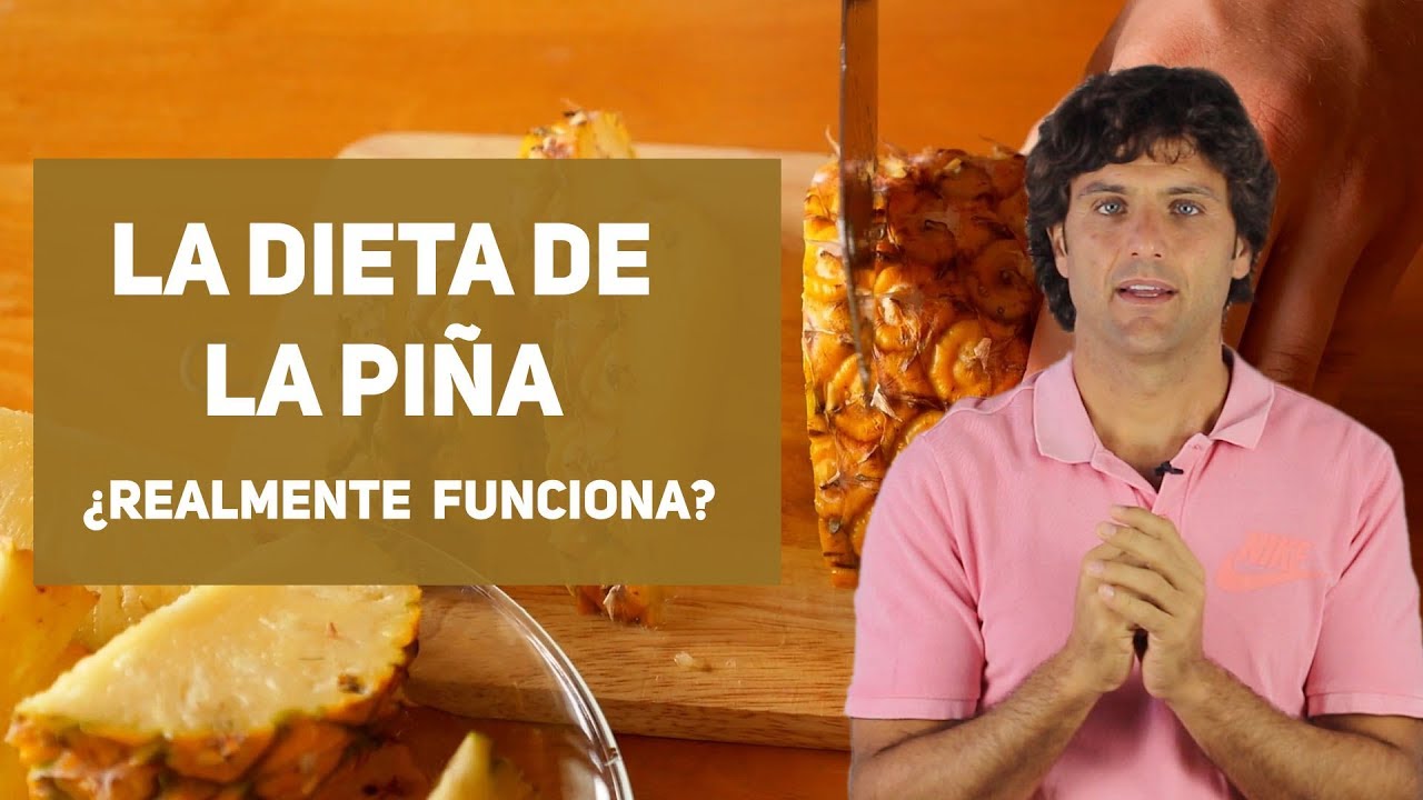 DIETA DE LA PIÑA NATURAL BAJA 5 KILOS EN 3 DIAS ¿FUNCIONA