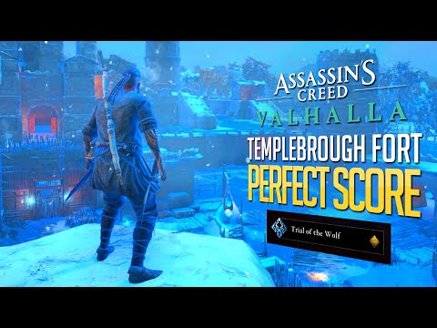 Trial of the Wolf (PERFECT SCORE GOLD) Templebrough Fort Mastery Challenge - AC Valhalla