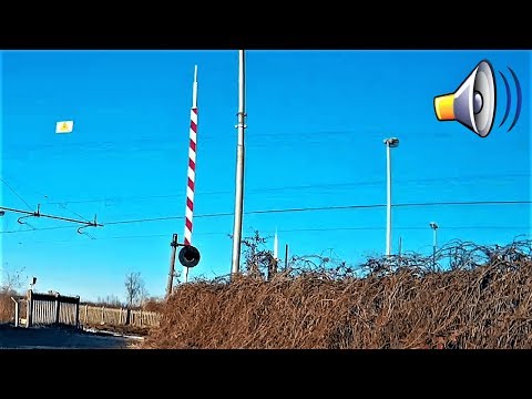 Passaggio a livello Gamalero ex Stazione FFSS (AL) # railroad crossing # bahnübergang