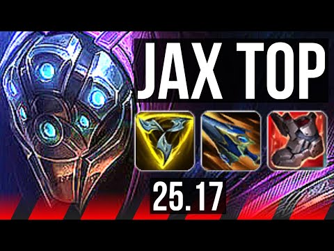 JAX vs GANGPLANK (TOP) | KR Master | 25.17