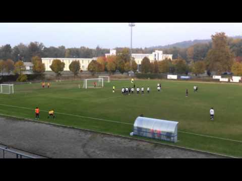 Langhiranese 1 Brescello 1 Gol Zanni rigore 30-10-11