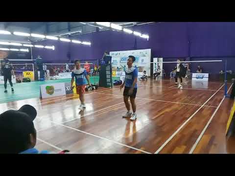 Badminton RoundRobin IPGMY GrandFinal Men's Double Amature  - Hanif / Iszuwan Vs Aliff / Irwan