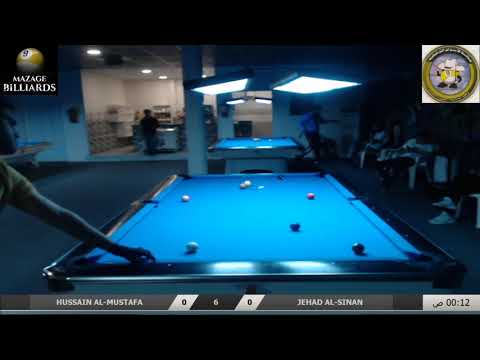 AlAbrag Pool Club Open Tournament T4 - Hussain Al-Mustafa vs Jehad Al-Sinan