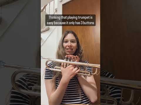 trumpet only has 3 buttons, so it must be easy