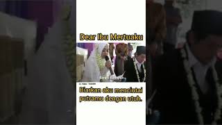 Download lagu DEAR IBU MERTUA, TERHARU BANGET. DI PERNIKAHAN. mp3