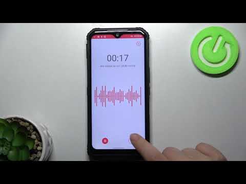 Cómo grabar audio en DOOGEE S95 Pro - grabar sonidos o notas de voz